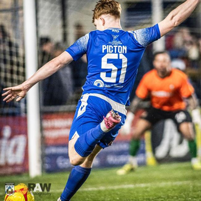 Fletcher Picton - came on to make his senior debut for The Bluebirds